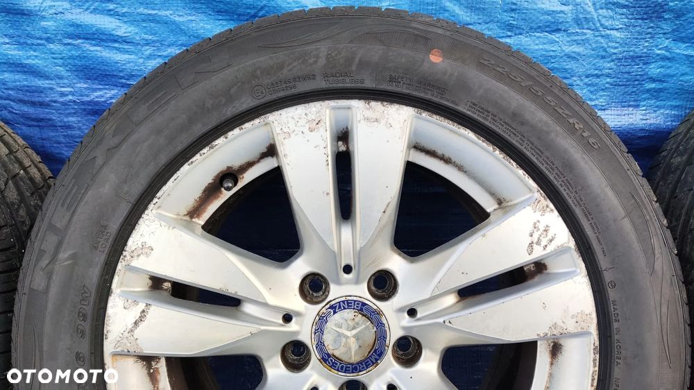 KOŁA FELGI ALUMINIOWE ALUFELGI 8Jx16 ET46 A2124010202 OPONY LETNIE NEXEN NFERA SU1 225/55R16 225 55 16 MERCEDES W212 W207 - 8