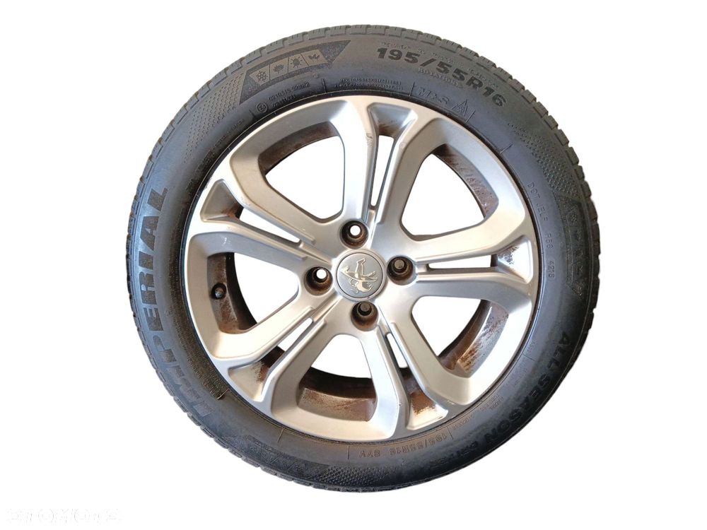FELGI Z OPONAMI PEUGEOT 208 I (2012-2015) 1.6 e-HDI 92KM 9673773677 - 4
