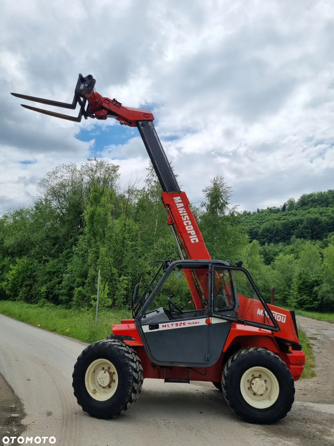 Manitou Ładowarka Teleskopowa MLT 526.Turbo Idealny stan z Norwegii z komunalki 2,5tony Perkins 4 cyl - 2