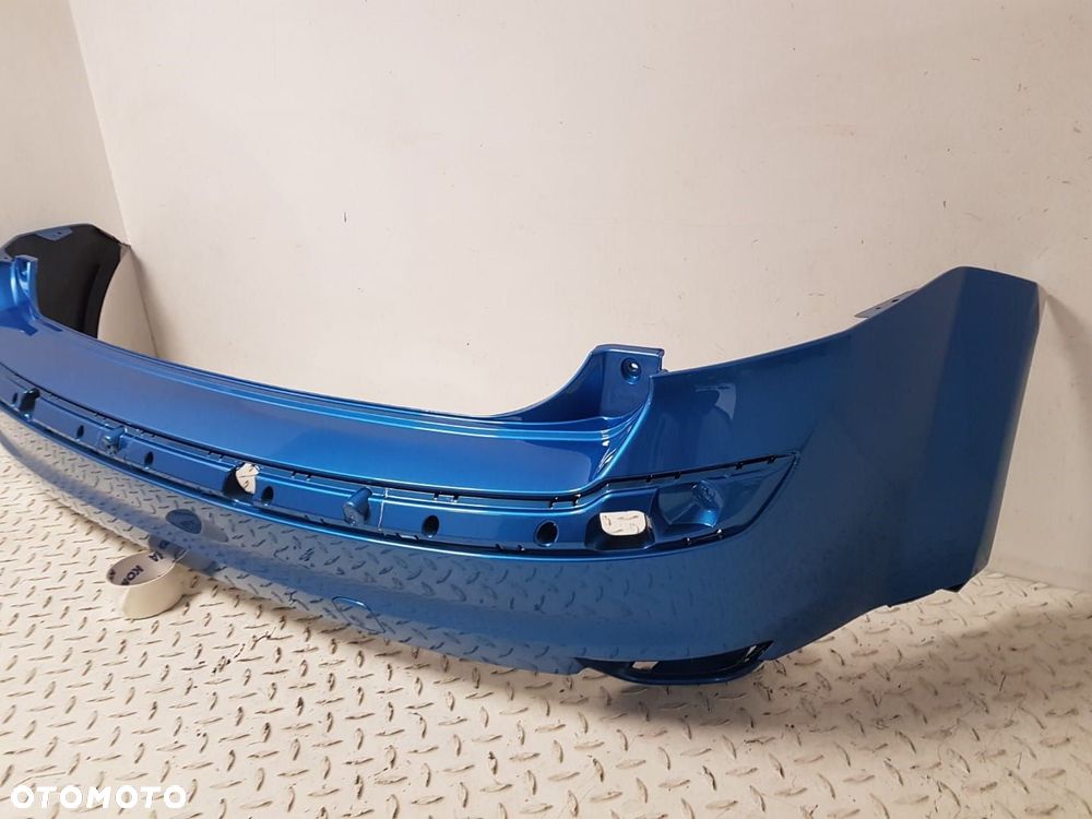 FABRYCZNIE NOWY ORYGINALNY ZDERZAK TYLNY TYŁ 4xPDC FORD FOCUS MK2 II 2 HB  03-08 BLAU 4m51-a17906-a - 3
