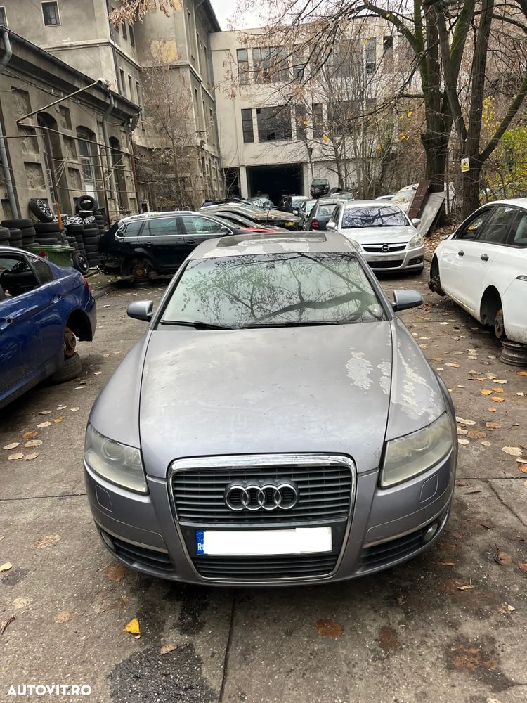 Dezmembrez Audi A6 C6 4F sedan 3.0 BMK LY7H cutie GZW automat - 2