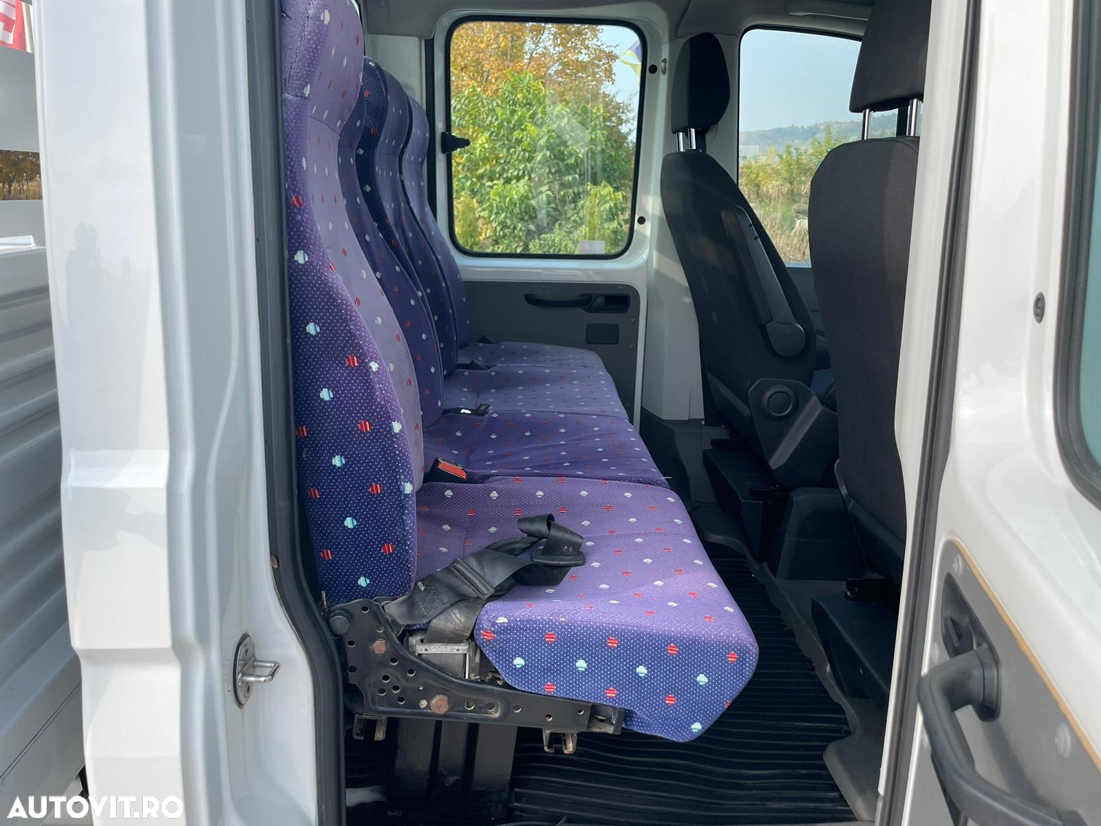 Volkswagen Crafter DOKA 6 LOCURI BASCULABIL AXA DUBLA SPATE - 25