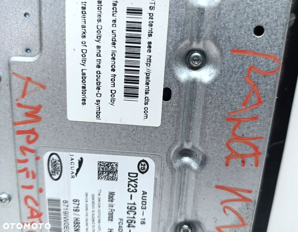 WZMACNIACZ AUDIO LAND ROVER SPORT II JAGUAR  DX2319C164BA - 5