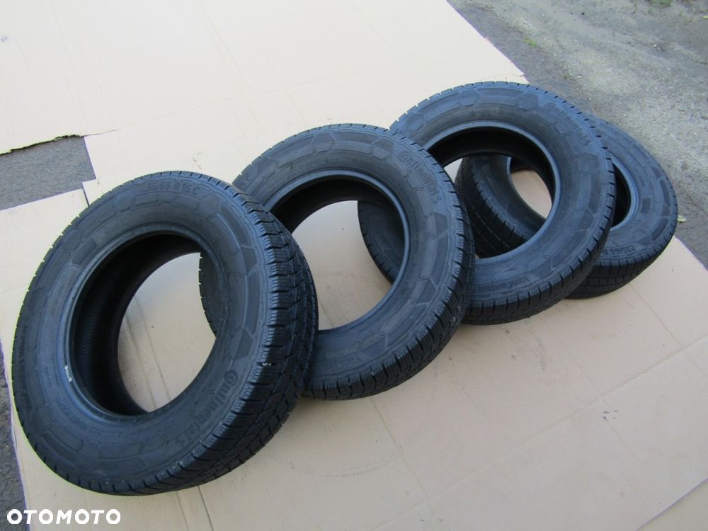4x Opony 235/65 16 C 16C Continental / 7,5 mm ZIMOWE 235/65/16C - 13