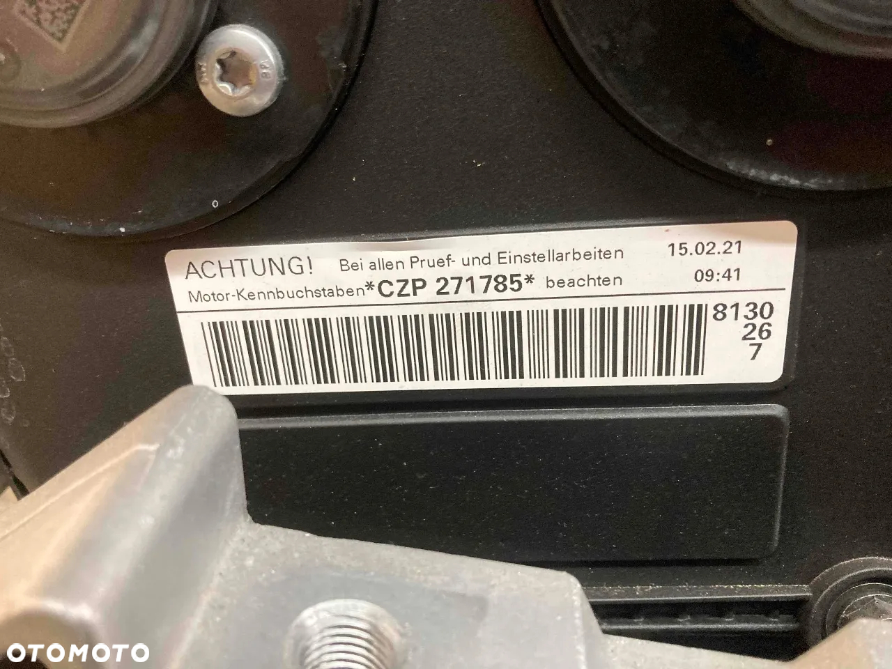 CZP Silnik kompletny 2.0 TFSI TSI Audi A3 Q3 Q2 VW Golf VII Tiguan 5T czesci - 4
