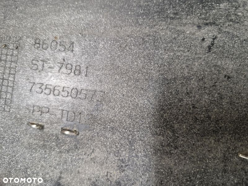 fiat 500l lift spoiler dół dokładka atrapa zderzaka przód 73565073 - 11