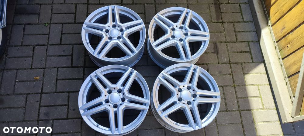 FELGI ALUMINIOWE KBA50871 5x112 7,5Jx17 CALI ET36 MERCEDES fi 66.6 AUDI VW SEAT SKODA KOMPLET 4 SZTUKI - 1