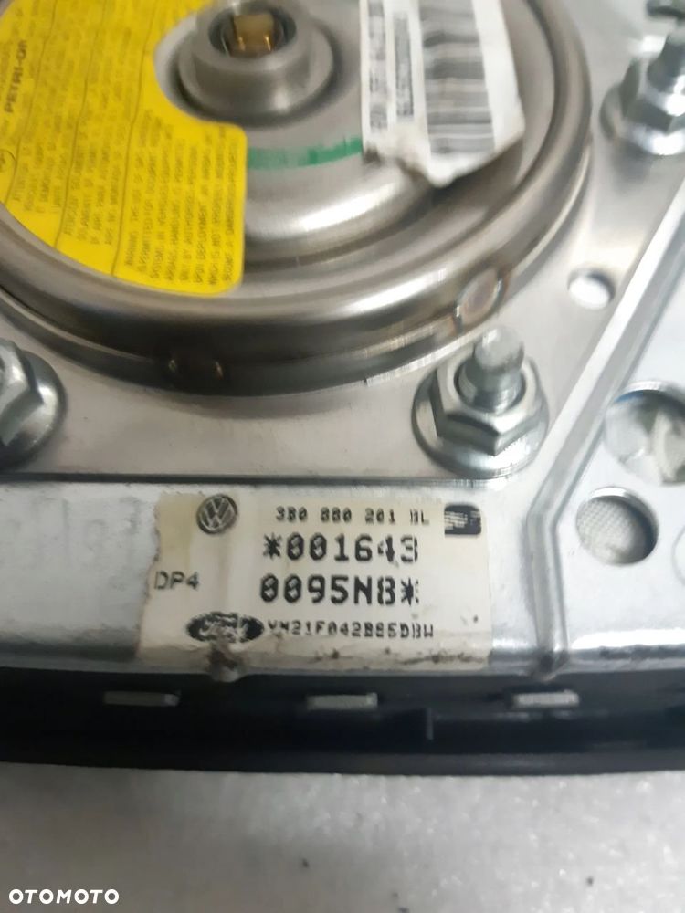 Sharan MK2 00-10 AIRBAG KIEROWCY 3B0880201BL - 6