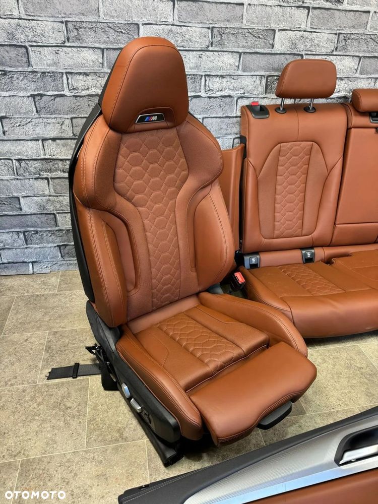 FOTELE KOMPLETNY ŚRODEK BOCZKI KANAPA M POWER BMW F97 X3M G01 X3 TARTUFO - 10