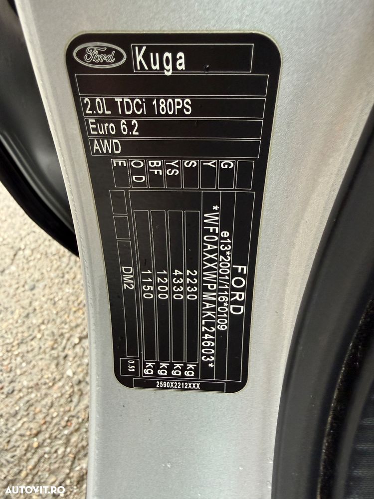 Ford Kuga 2.0 TDCi 4WD Powershift Titanium - 13