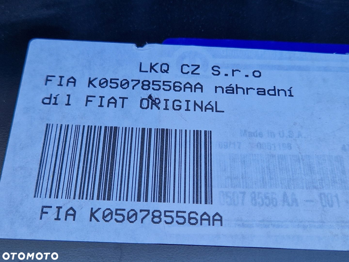 Chrysler FIAT K05078556AA miska olejowa automatyczna skrzynia biegów NOWA - 3