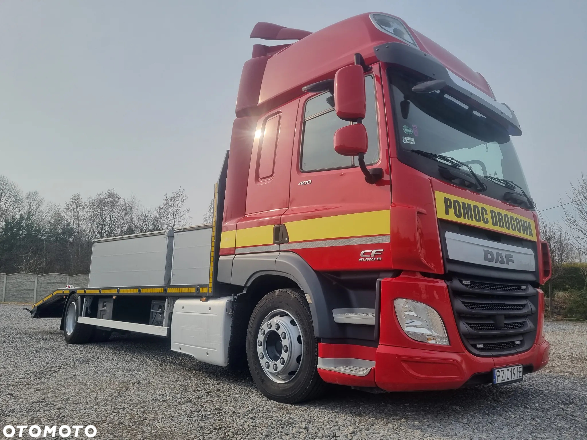 DAF CF 400 / ACC / EURO 6 / POMOC DROGOWA / AUTOLAWETA / WYSUW HYDRAULICZNY - 7