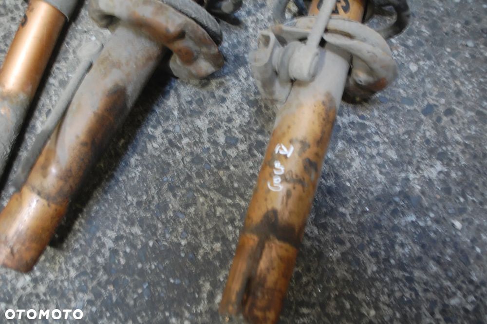 AMORTYZATORY SPRĘŻYNY ZAWIESZENIE SPORTOWE KIT GAZOWE KYB + EIBACH VW GOLF V GTI SEAT LEON II AUDI A3 8P - 2