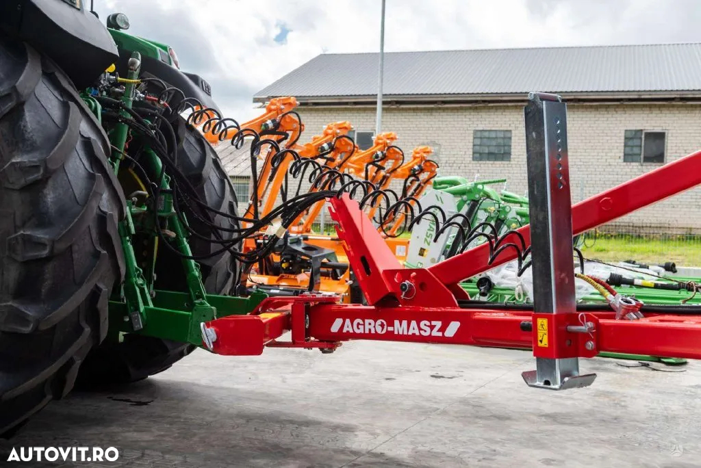 Agro-Masz BTC 50H terradisc greu tractat, cu tavalug inelar si nivelator - 18