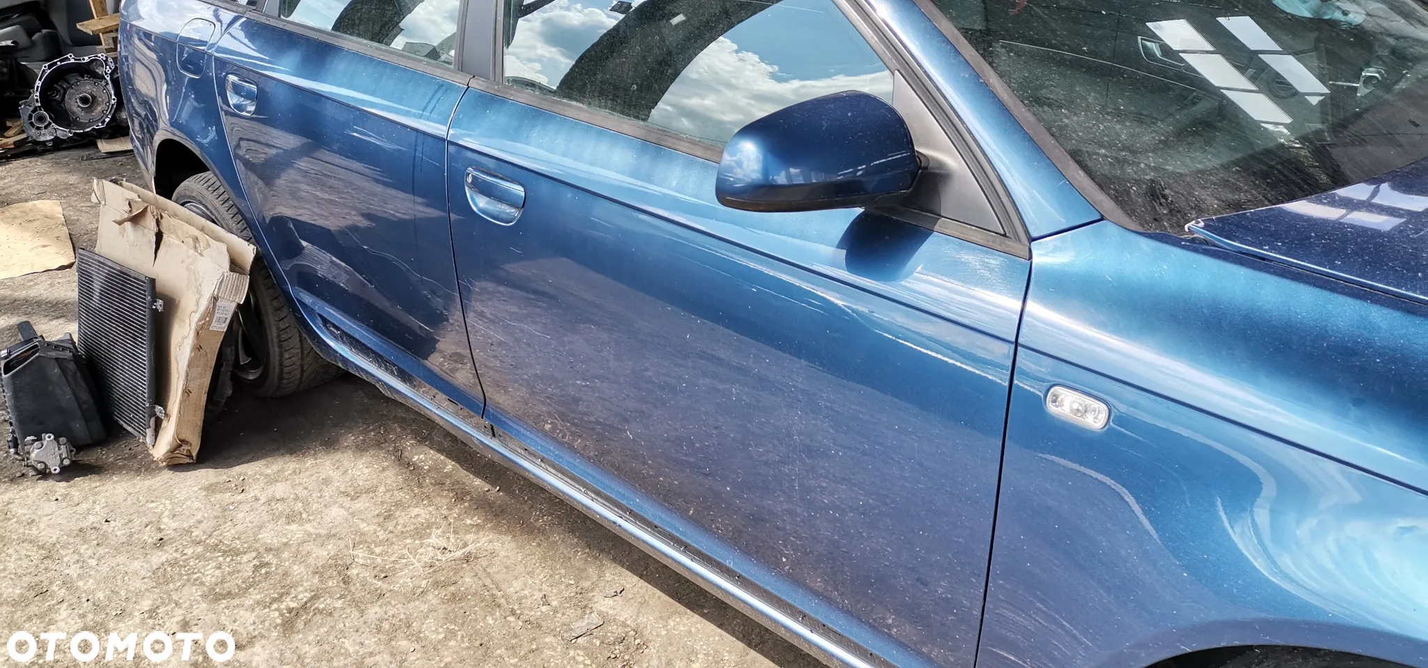 DRZWI PRAWY LEWY PRZOD TYL AUDI A6 C6 A6C6 LZ5B BEZ MALOWANIA - 2