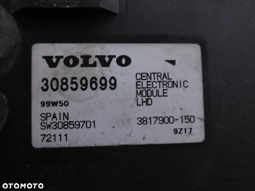 MODUŁ KOMFORTU 30859699 VOLVO S40 V40 - 2