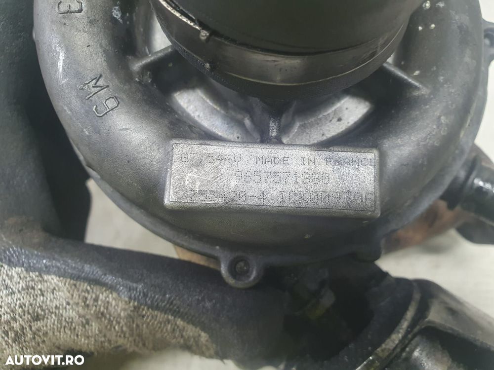 Turbo turbina 9657571880  1.6 hdi 9HZ Citroen C5 1 [facelift] [2004 - - 3