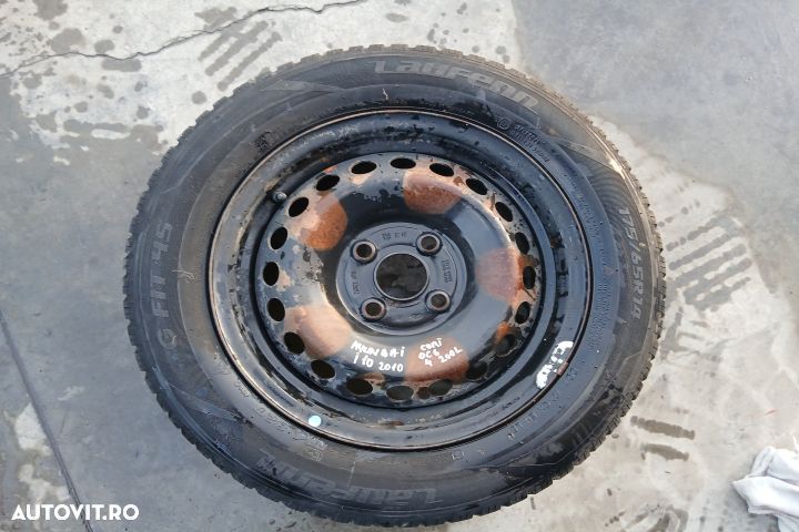 Janta tabla cu anvelopa 14 52910-B9100 52910-B9150 5JX14CH ET47 175/6 - 1