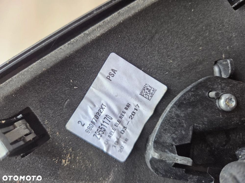 Lusterko lewe przednie 9 Pin asystent Peugeot Expert III EWPA - 8