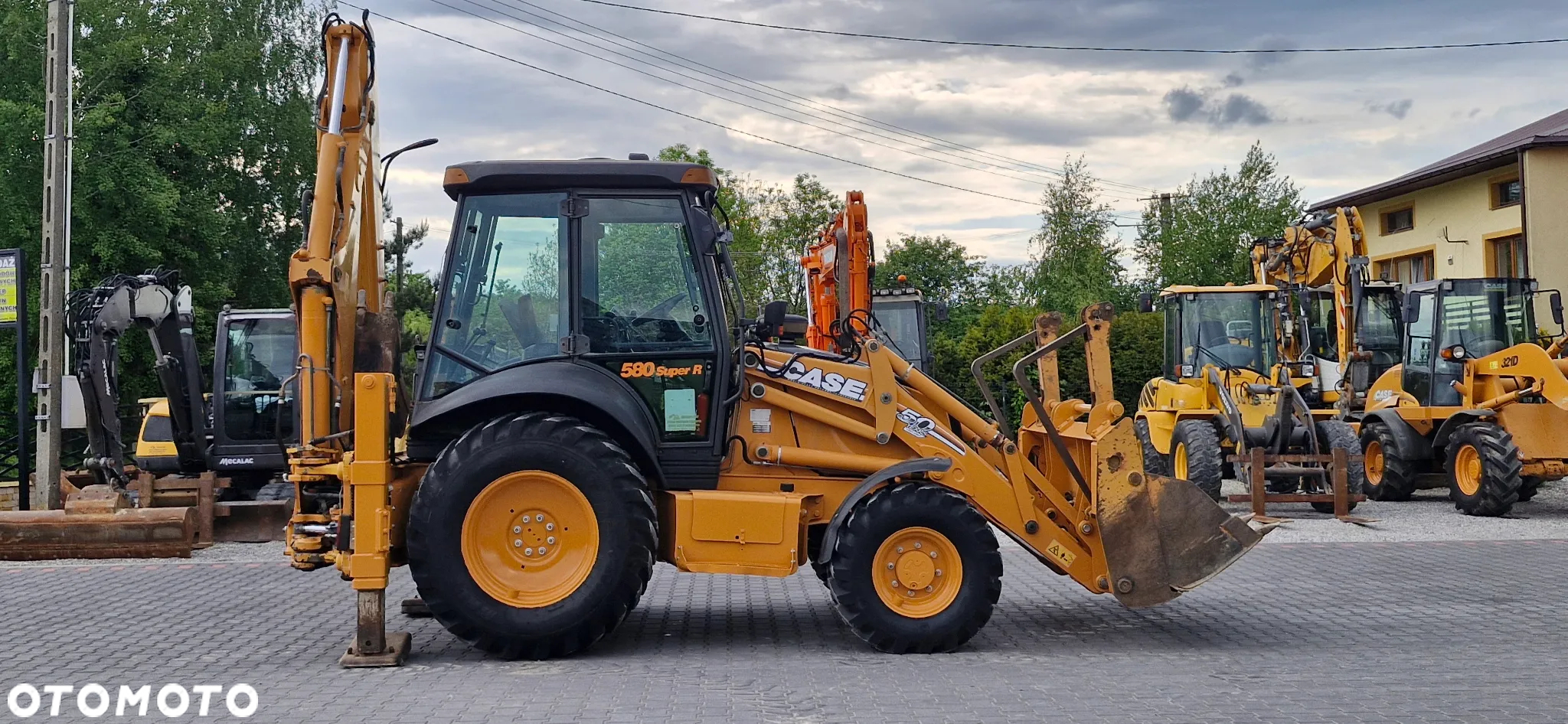Case 580SR-4PT/ Nowe opony/ Teleskop/ - 3