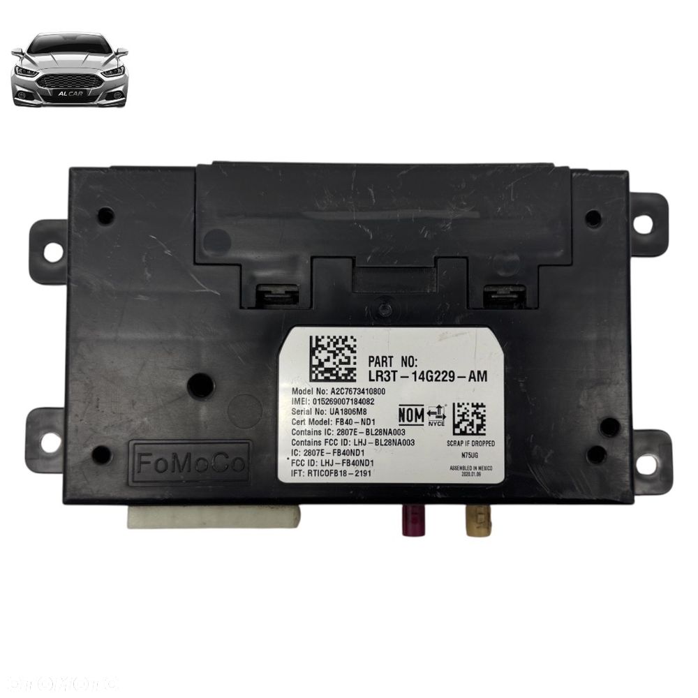STEROWNIK TCU KOMUNIKACJI FORD MUSTANG MK6 LR3T-14G229-AM AMERYKA USA - 1