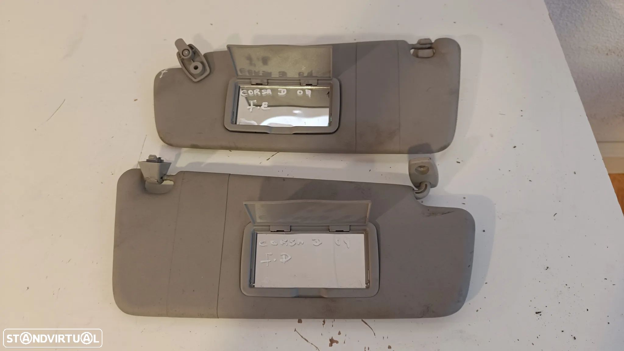 Palas sol Opel corsa D 2008 - 1