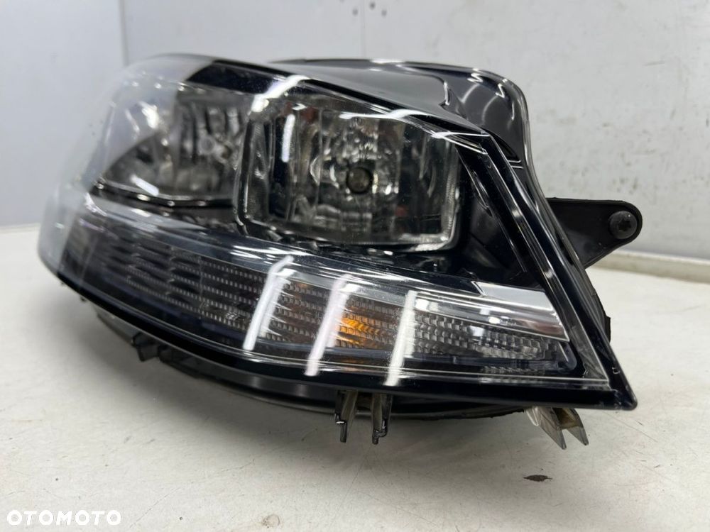 Lampa reflektor VW Golf VII 7 LIFT 16-20r. prawa przednia H7 H9 zwykła prawy przód EUROPA 5g1941006d - 8
