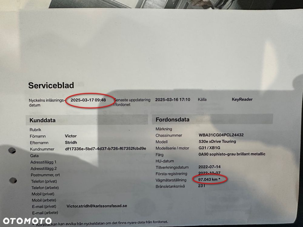 BMW Seria 5 530e xDrive M Sport sport - 39