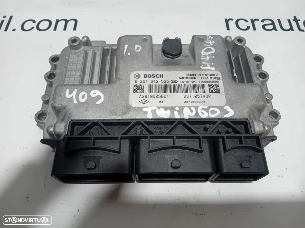 Centralina Bosch Original Renault Twingo 3 H4D400 237105748R 0 261 S12 525 - 2