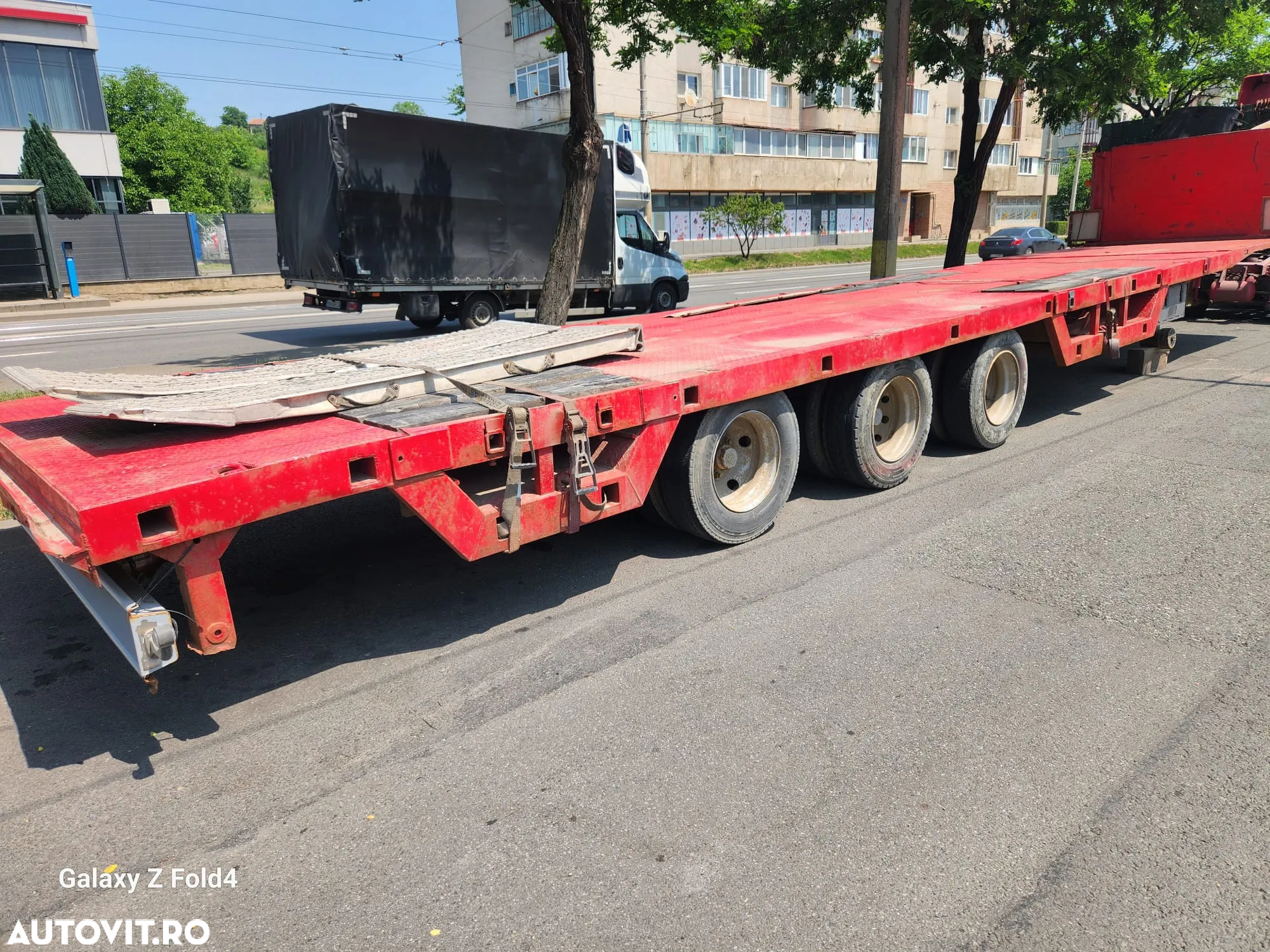 Altul Trailer pe 3 axe extensibil - 6