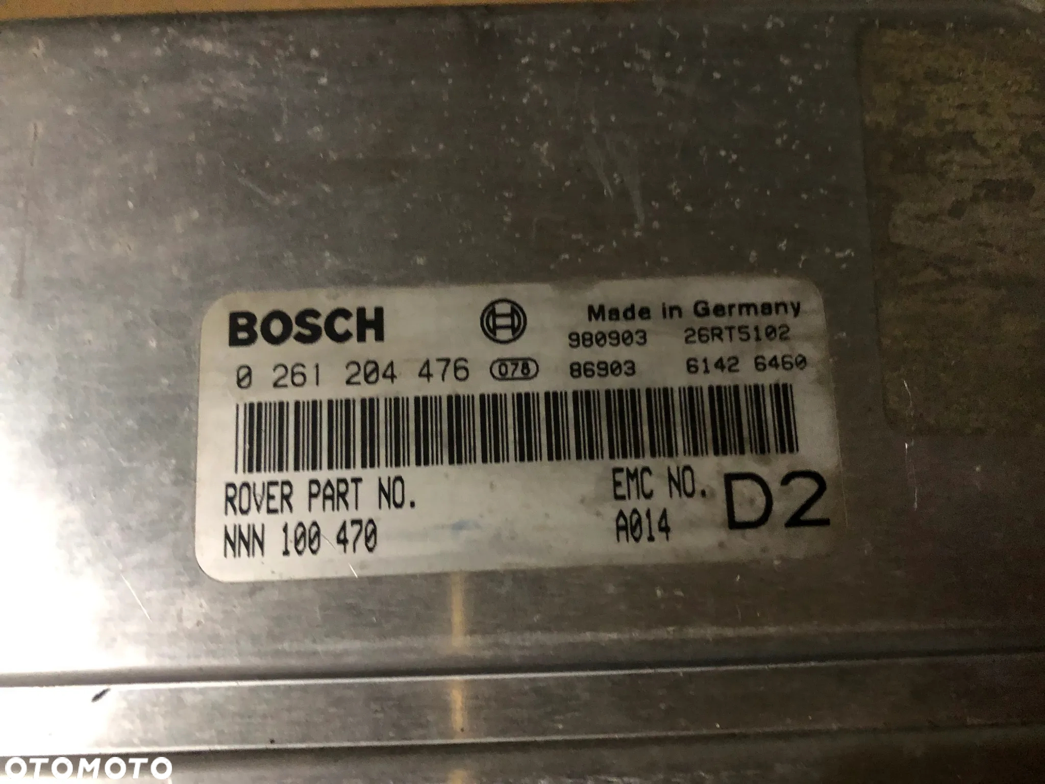 Sterownik silnika BOSCH NNN100470 Land Rover Discovery 2 II 4.0 V8 - 2
