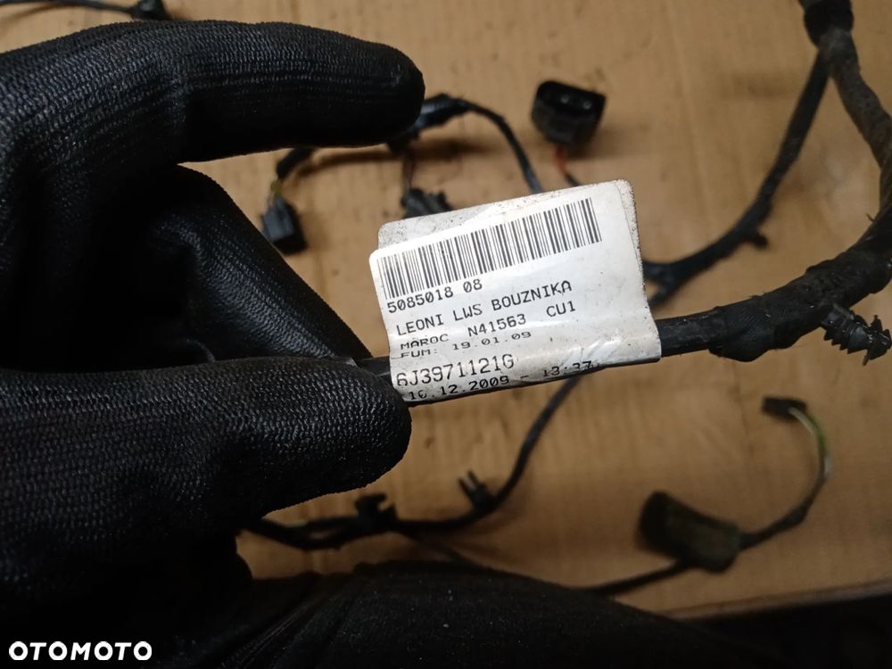 Wiązka instalacja drzwi lewy przód Seat Ibiza IV 6J3971121G - 6