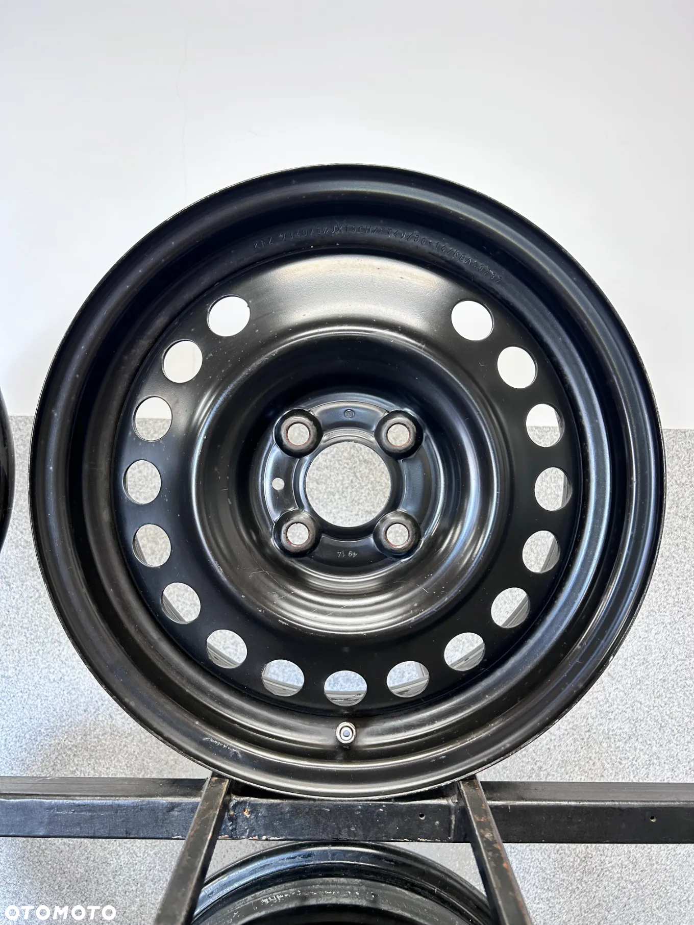 4 FELGI STAL. NISSAN MICRA K13,K14  15'' +TPMS  5,5J  ET40  4x100 - 3