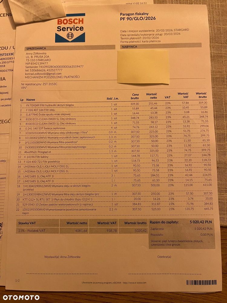 Mercedes-Benz Klasa A 250 7G-DCT AMG Line - 18