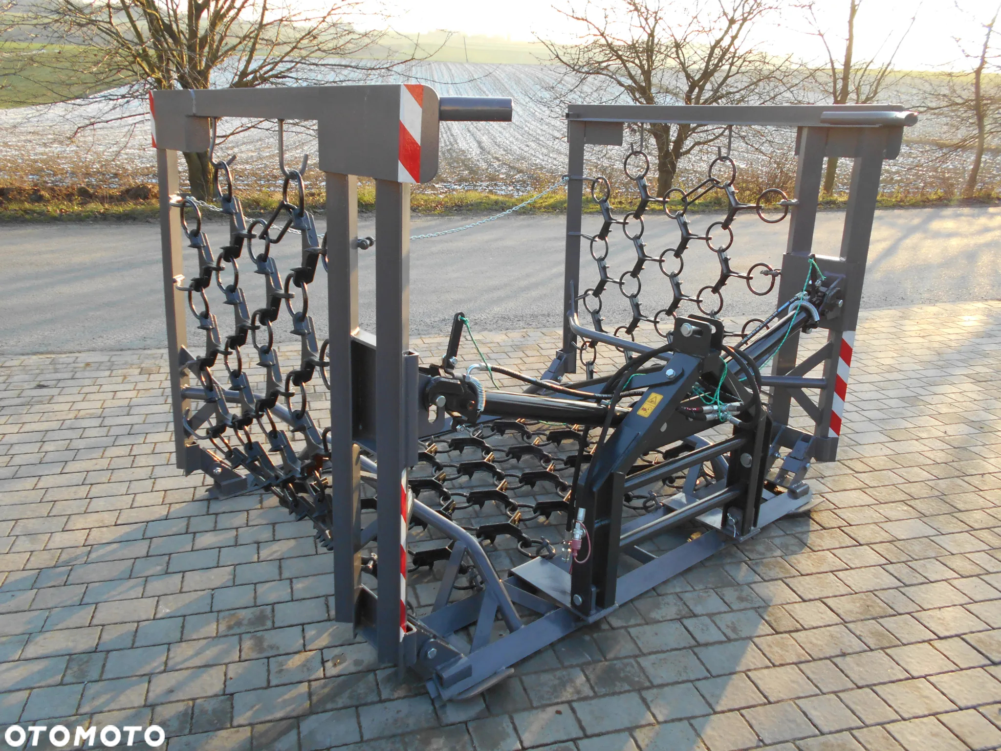 włóka łąkowo polowa 5/6m 4rzędy/składana hydraulicznie 2 strony gratis - 9