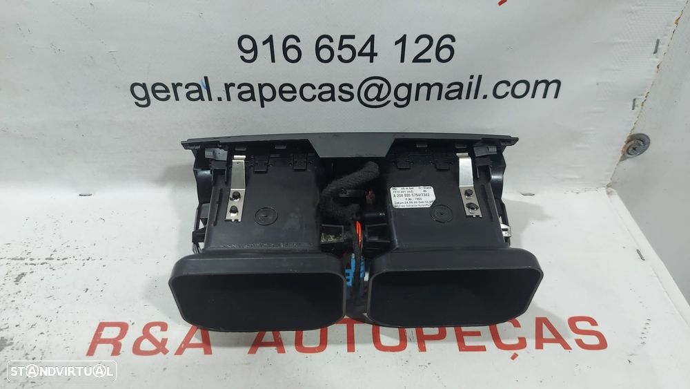 Difusor Saida de ar Central Mercedes Benz W204 Original - 2
