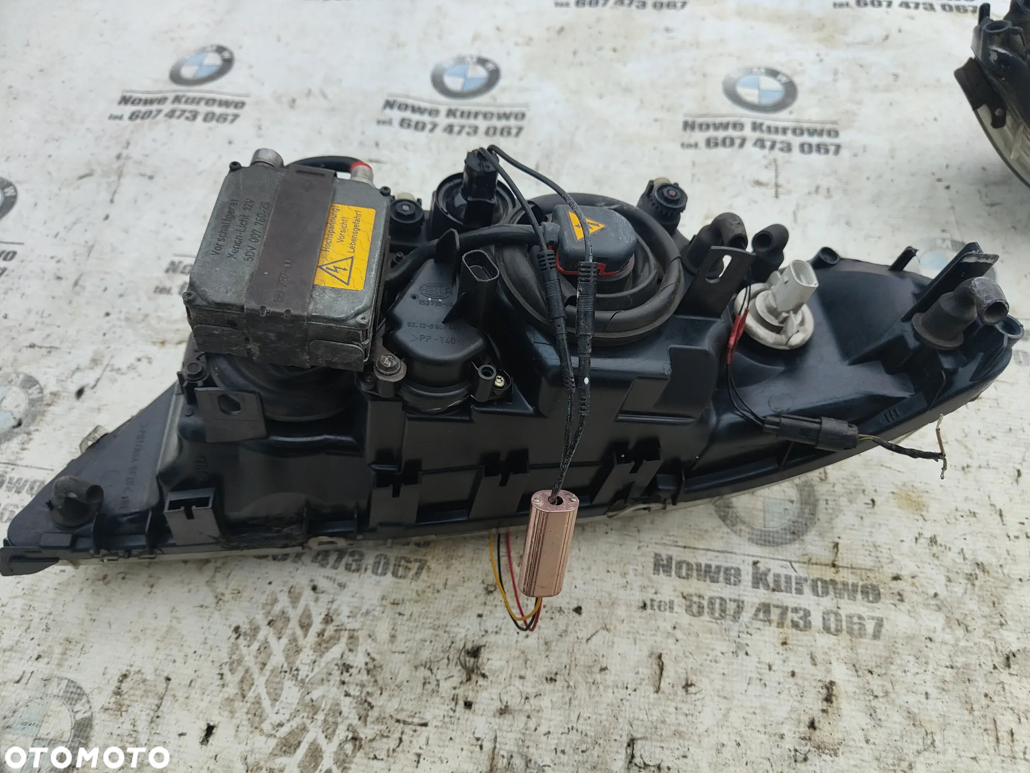 BMW E39 Lifting Lampa Przednia Lewa Prawa BiXenon Kierunek w ringach - 14