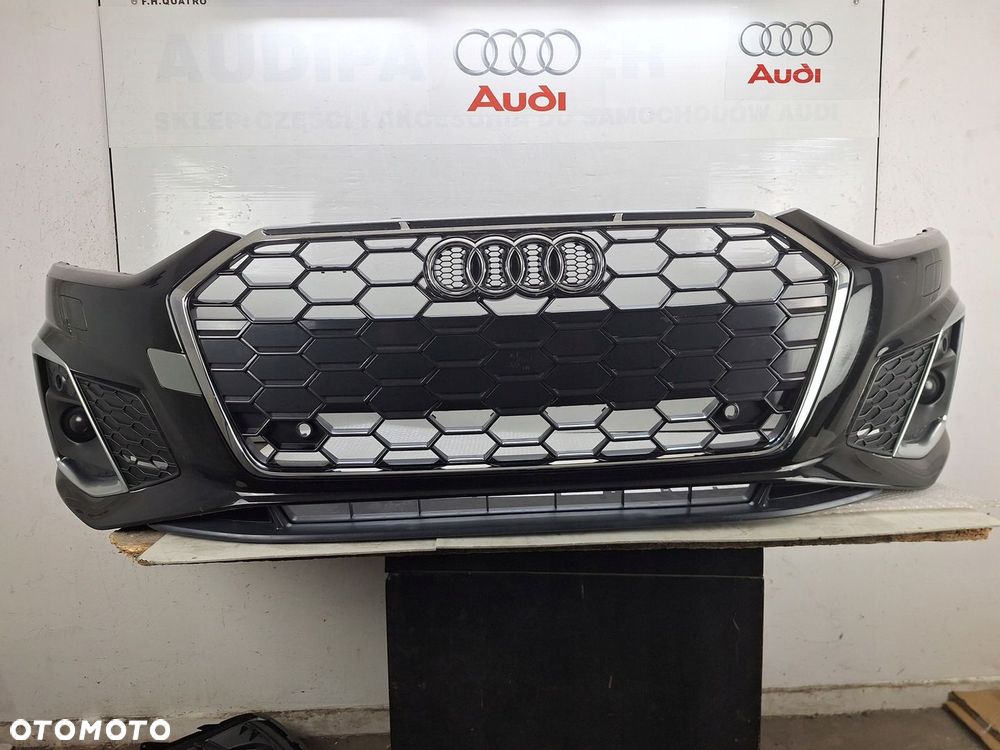 ZDERZAK AUDI A5 S-LINE 8W6 8W 8W0 B9 2020-2024 PO LIFTINGU LIFCIE CHROM OE - 1
