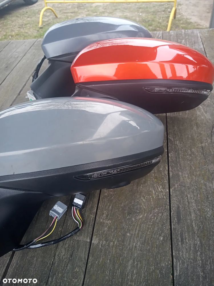 Lusterko Renault Clio V 5 lewe różne funkcje 7 pin 9+4 pin 10+4 kamera asystent - 2