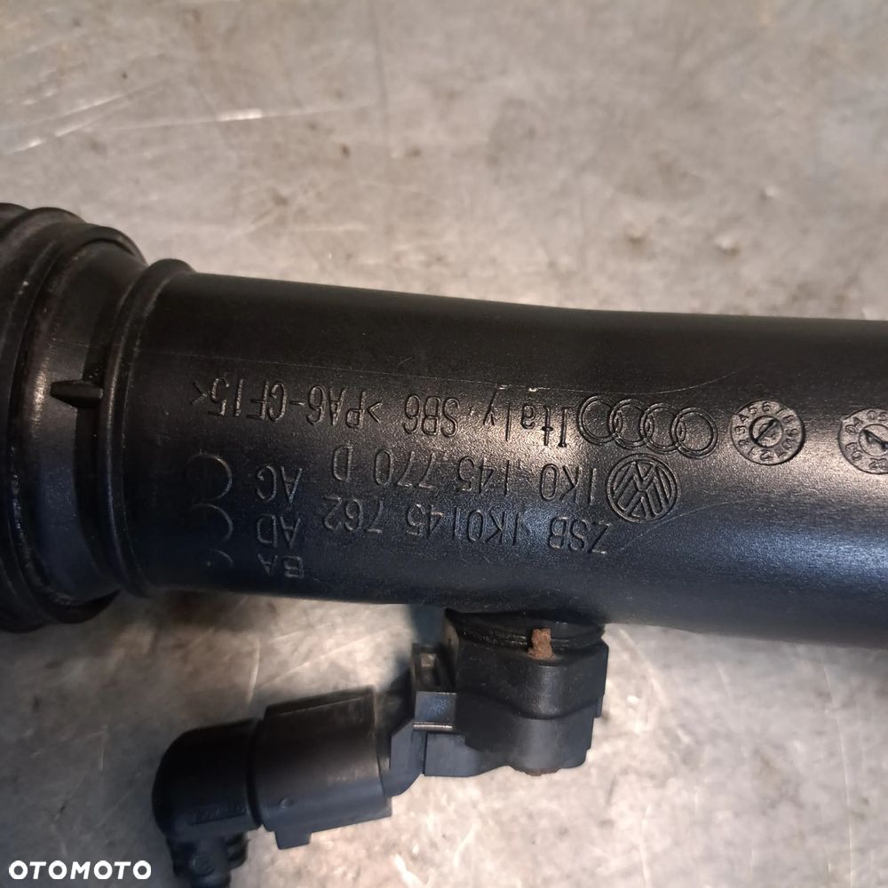 PRZEWÓD WĄŻ INTRCOOLER 1K0145834L 1K0145838D 1K0145770D CZUJNIK CIŚNIENIA VW AUDI SKODA KOMPLET - 5