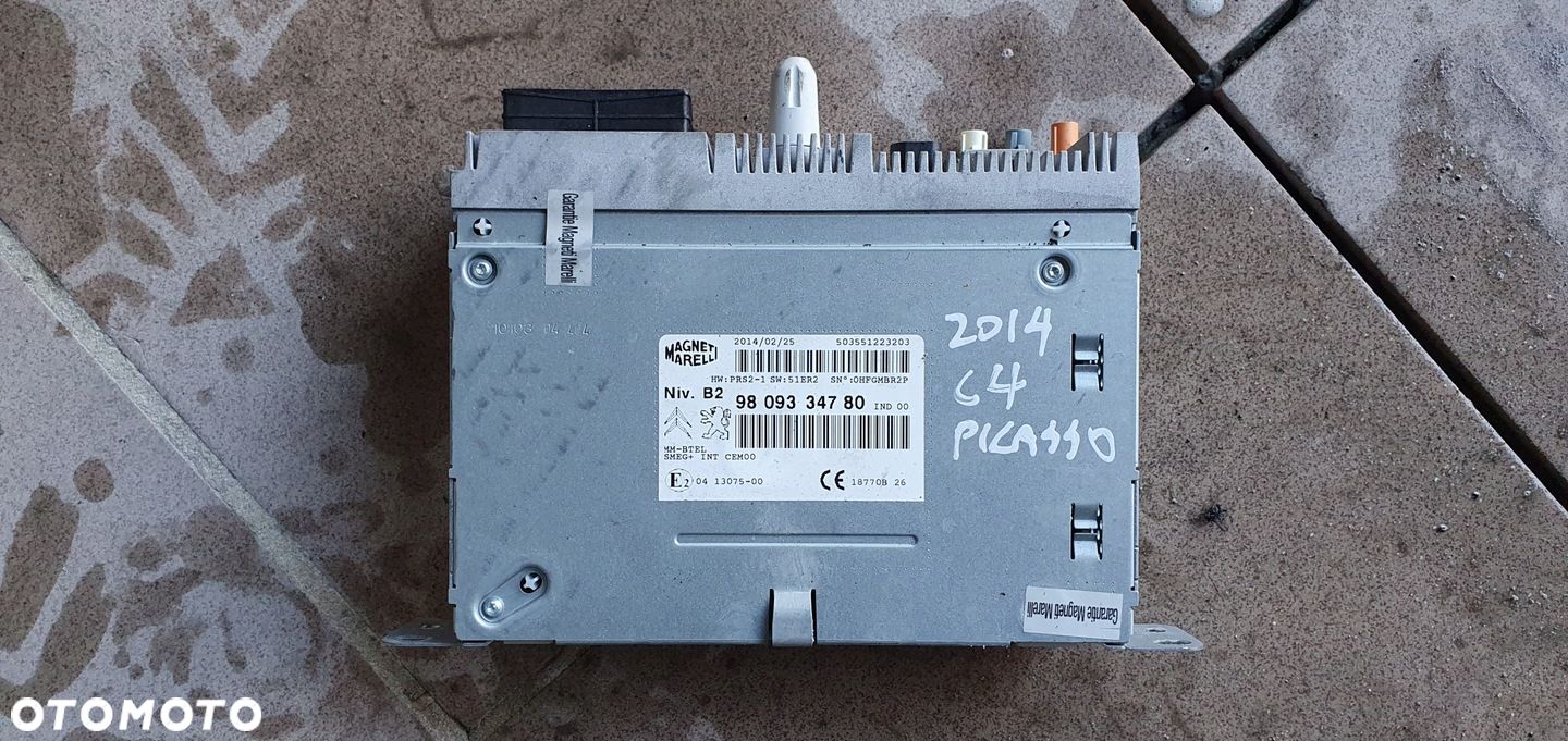 C4 PICASSO II RADIO 9809334780 - 1