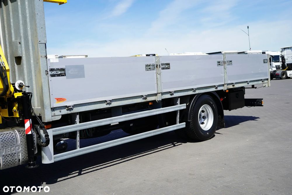Iveco EUROCARGO / 180E25 / SKRZYNIOWY + HDS / HYVA HB 150 X / ROTATOR / WIDŁY / PILOT - 29