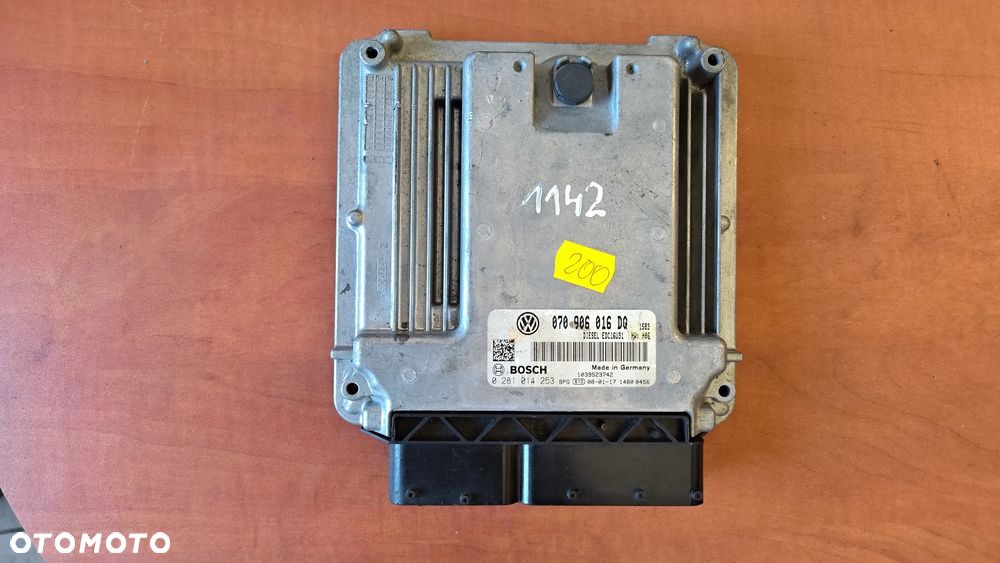 STEROWNIK KOMPUTER SILNIKA VOLKSWAGEN VW T5 2,5 070906016DQ - 4
