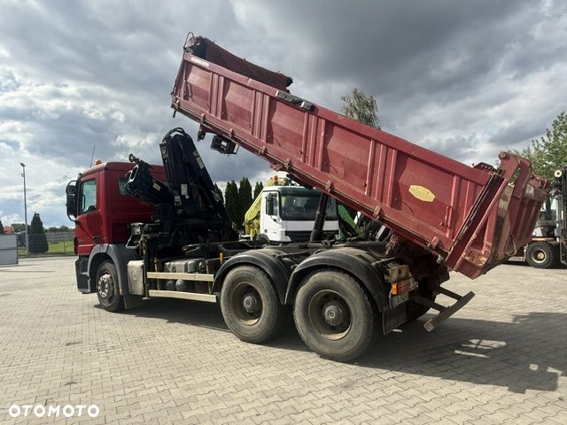 Mercedes-Benz ACTROS 2636 6x4 HDS HIAB 122-2CL wyjscie na rotor, wywrotka - 7