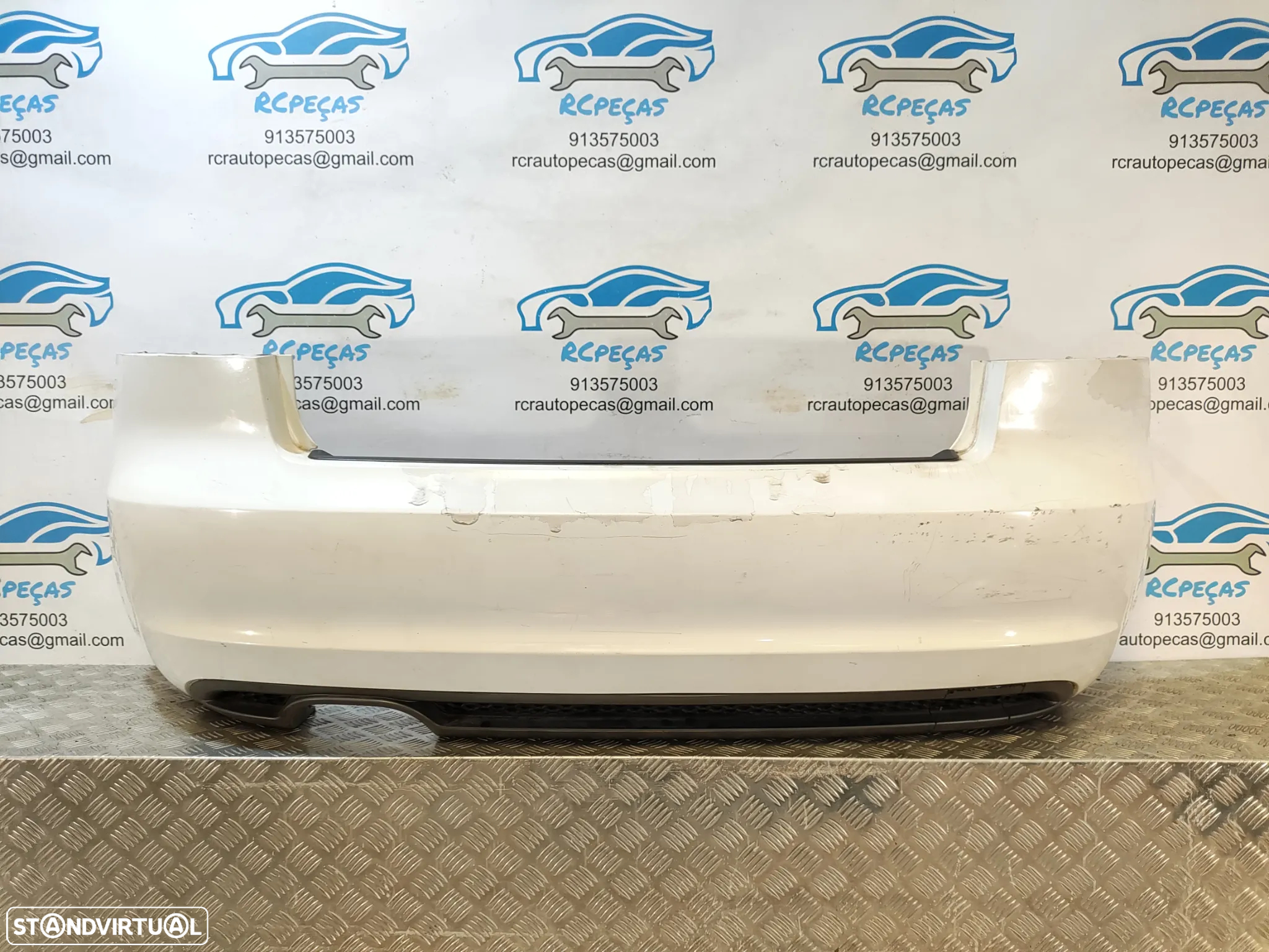 - PARACHOQUES TRASEIRO TRÁS ORIGINAL AUDI A3 8P 8P3 RESTYLE FASE 2 SLINE S-LINE S LINE 8P3807511D PARA-CHOQUES PARA CHOQUES - 4
