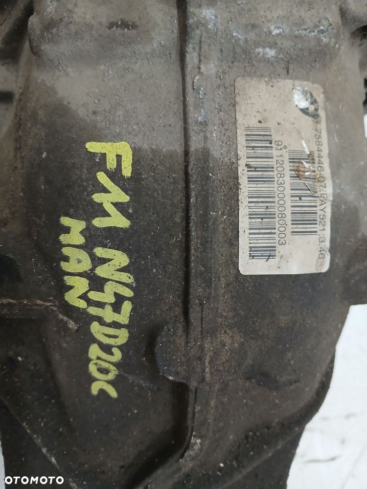 DYFERENCJAŁ MOST BMW F10 F11 N47D20C MANUAL 7584446 3.46 - 6