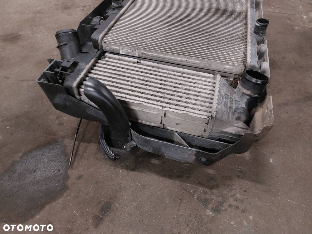 PAS PRZEDNI + KOMPLET CHŁODNIC + WENTYLATOR PEUGEOT 407 I 1.6 HDI - 2