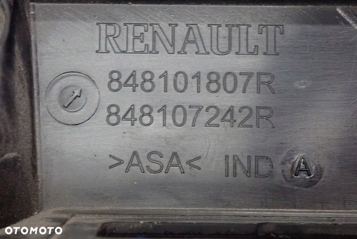 DACIA DUSTER II 17- blenda klapy tylnej tył 848101807R - 12