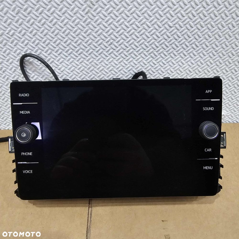 volkswagen t-roc 2ga monitor ekran wyświetlacz radia nawigacji - 1