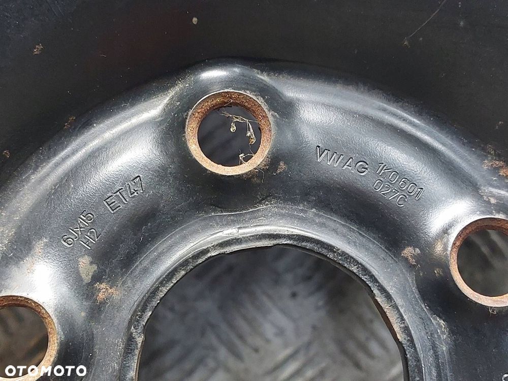 LEWAREK PODNOŚNIK ZAPAS 5x112 6Jx15 195/60R15 VW AUDI SKODA SEAT 1K0601027C - 7